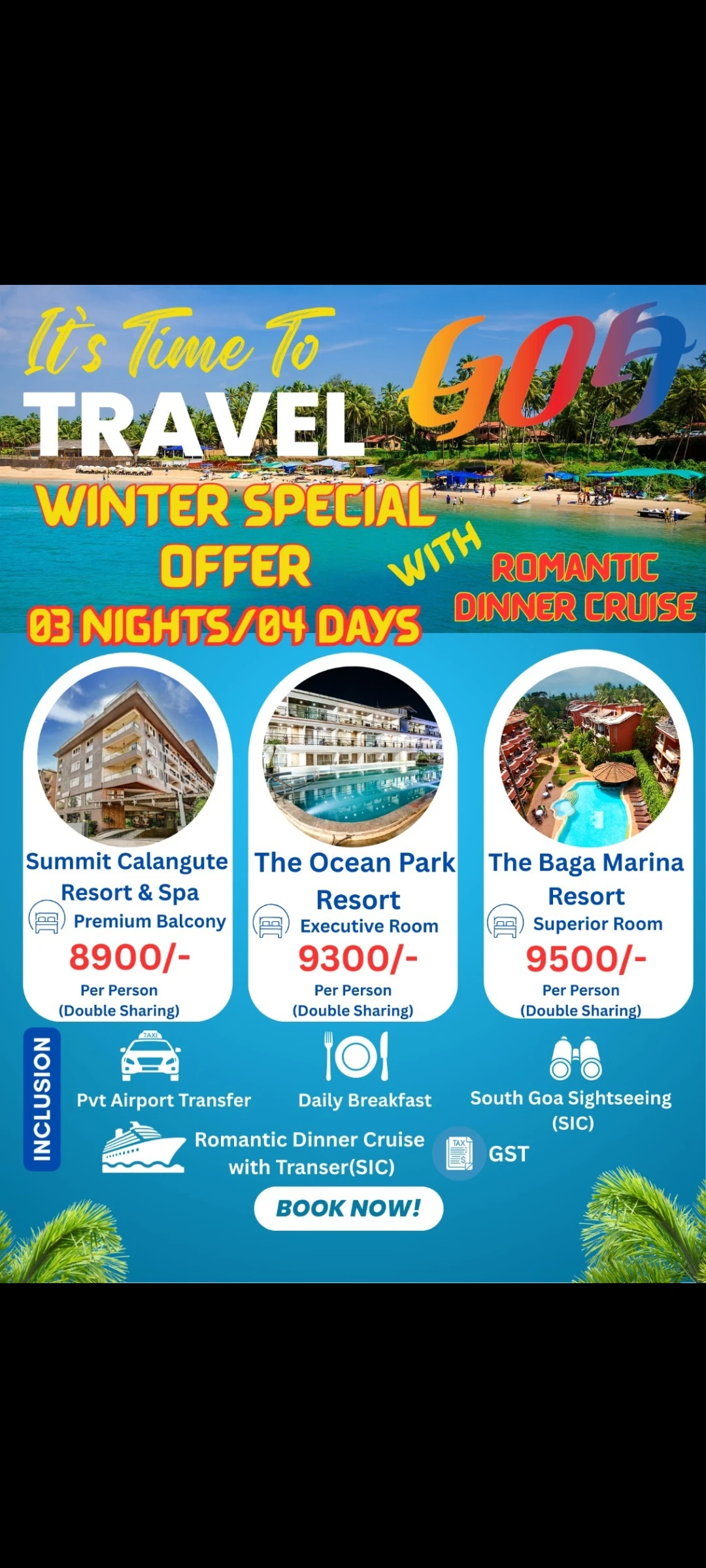 Romantic Goa trip poster